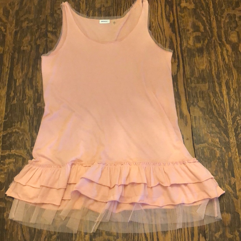 DKNYC pink dress